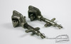 1920s-40s Leedy Bass Drum Nickel Spurs Clip On : Lot088