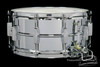1976 Ludwig Super Sensitive Snare Drum Chrome Aluminum : 6.5 x 14