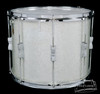 1969 Ludwig Silver Sparkle Parade Master Tenor Drum Field Marching Tom : 12 x 15