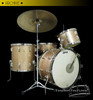 1960s Ludwig Super Classic New Yorker Drum Kit : Champagne Sparkle : 22 16 13