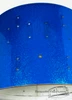 1960s Ludwig 14x20 Bass Drum Shell Vintage Blue Sparkle Pearl