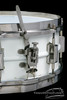 1930s Leedy White Elite Model Vintage Brass Snare Drum : 5 x 14