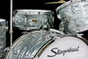 1958 Slingerland Gene Krupa Deluxe Outfit Light Blue Pearl : 22 13 16 14 