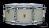 1966 Ludwig Jazz Festival Sparkling Silver Pearl Snare Drum Keystone :  5 x 14 