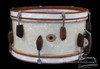 1940s Slingerland WWII Rolling Bomber Snare Drum WPM Vintage  : 7 x 14