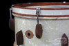 1940s Slingerland WWII Rolling Bomber Snare Drum WPM Vintage  : 7 x 14