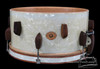 1940s Slingerland WWII Rolling Bomber Snare Drum WPM Vintage  : 7 x 14