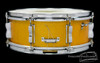 1966 Ludwig Jazz Festival Sparkling Gold Pearl Snare Drum Keystone :  5 x 14 
