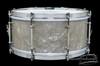 1930s Ludwig Solid Shell Lavender Pearl Snare Drum :  6.5 x 14 