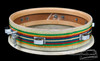 1950s WFL / Ludwig 'Banded Pearl' (Salesman Sample) Buddy Rich Bebop Snare Drum : 3 x 13