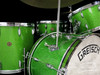1951 Gretsch Broadkaster Name-Band Outfit Green Sparkle  : 22- 13 - 16 - 14