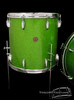 1951 Gretsch Broadkaster Name-Band Outfit Green Sparkle  : 22- 13 - 16 - 14