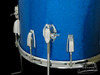 1967 Ludwig Downbeat Outfit Drum Kit : Sparkling Blue Pearl : 20 14 12
