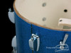 1967 Ludwig Downbeat Outfit Drum Kit : Sparkling Blue Pearl : 20 14 12