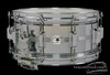 1967 Rogers Dynasonic Chrome Over Brass Snare Drum : 6.5 x 14