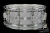 1967 Rogers Dynasonic Chrome Over Brass Snare Drum : 6.5 x 14