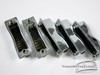 (x5) Ludwig Vintage Snare Drum Lugs Chrome : Jazz Fest Keystone 1960s Lot101