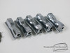 (x5) Ludwig Vintage Snare Drum Lugs Chrome : Jazz Fest Keystone 1960s Lot101