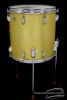 1960s Slingerland Gold Sparkle Tom Drum Vintage Niles Badge : 14"x14"