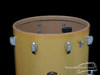 1960s Slingerland Gold Sparkle Tom Drum Vintage Niles Badge : 14"x14"