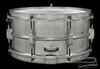 1930s Leedy Broadway Standard Model Snare Drum Brass : 6.5 x 14