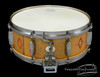 1936 Ludwig 'Super-Ludwig' Dressed Gold / Red Flash Snare Drum  :  5 x 14