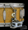 1936 Ludwig 'Super-Ludwig' Dressed Gold / Red Flash Snare Drum  :  5 x 14