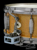 1936 Ludwig 'Super-Ludwig' Dressed Gold / Red Flash Snare Drum  :  5 x 14