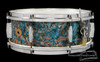 1935 Ludwig 'Standard Model' Peacock Pearl Snare Drum  :  5 x 14