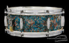 1935 Ludwig 'Standard Model' Peacock Pearl Snare Drum  :  5 x 14