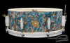 1935 Ludwig 'Standard Model' Peacock Pearl Snare Drum  :  5 x 14