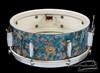 1935 Ludwig 'Standard Model' Peacock Pearl Snare Drum  :  5 x 14