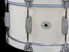 1939 Ludwig 'Standard Swing' Model Snare Drum White Lacquer : 7 x 14  