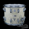 1967 Rogers Parade Dynasonic Snare & Rudimental Bass Drum White Marine Pearl :  6.5 x 14 - 14 x 28