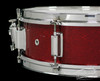 1966 Rogers Powertone Vintage Snare Drum Red Sparkle Pearl : 5 x 14