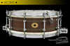 1929 Ludwig 'Super Sensitive' Mahogany Decorative Inlay Snare Drum : 5 x 14 