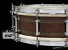 1929 Ludwig 'Super Sensitive' Mahogany Decorative Inlay Snare Drum : 5 x 14 