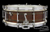 1929 Ludwig 'Super Sensitive' Mahogany Decorative Inlay Snare Drum : 5 x 14 