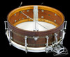 1929 Ludwig 'Super Sensitive' Mahogany Decorative Inlay Snare Drum : 5 x 14 
