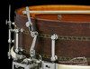 1929 Ludwig 'Super Sensitive' Mahogany Decorative Inlay Snare Drum : 5 x 14 
