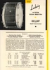 1929 Ludwig 'Super Sensitive' Mahogany Decorative Inlay Snare Drum : 5 x 14 