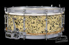 1929-34 Ludwig 'Super Sensitive' Streaked Opal Pearl Snare Drum : 5 x 14 