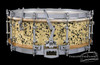 1929-34 Ludwig 'Super Sensitive' Streaked Opal Pearl Snare Drum : 5 x 14 