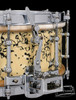 1929-34 Ludwig 'Super Sensitive' Streaked Opal Pearl Snare Drum : 5 x 14 
