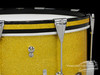 1960s Slingerland Gold Sparkle Pearl Parade Model Tenor Drum 12" x 16"