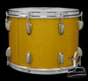 1956-59 Slingerland Parade Field Gold Sparkle Snare Drum 10" x 14"