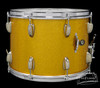 1956-59 Slingerland Parade Field Gold Sparkle Snare Drum 10" x 14"
