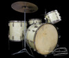 1950s Slingerland Gene Krupa Deluxe Radio King Outfit Marine Pearl : 24 13 16 14 