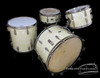 1950s Slingerland Gene Krupa Deluxe Radio King Outfit Marine Pearl : 24 13 16 14 