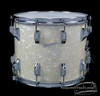 1967 Rogers Parade Dynasonic Marching Snare Drum White Marine Pearl 12 x 15